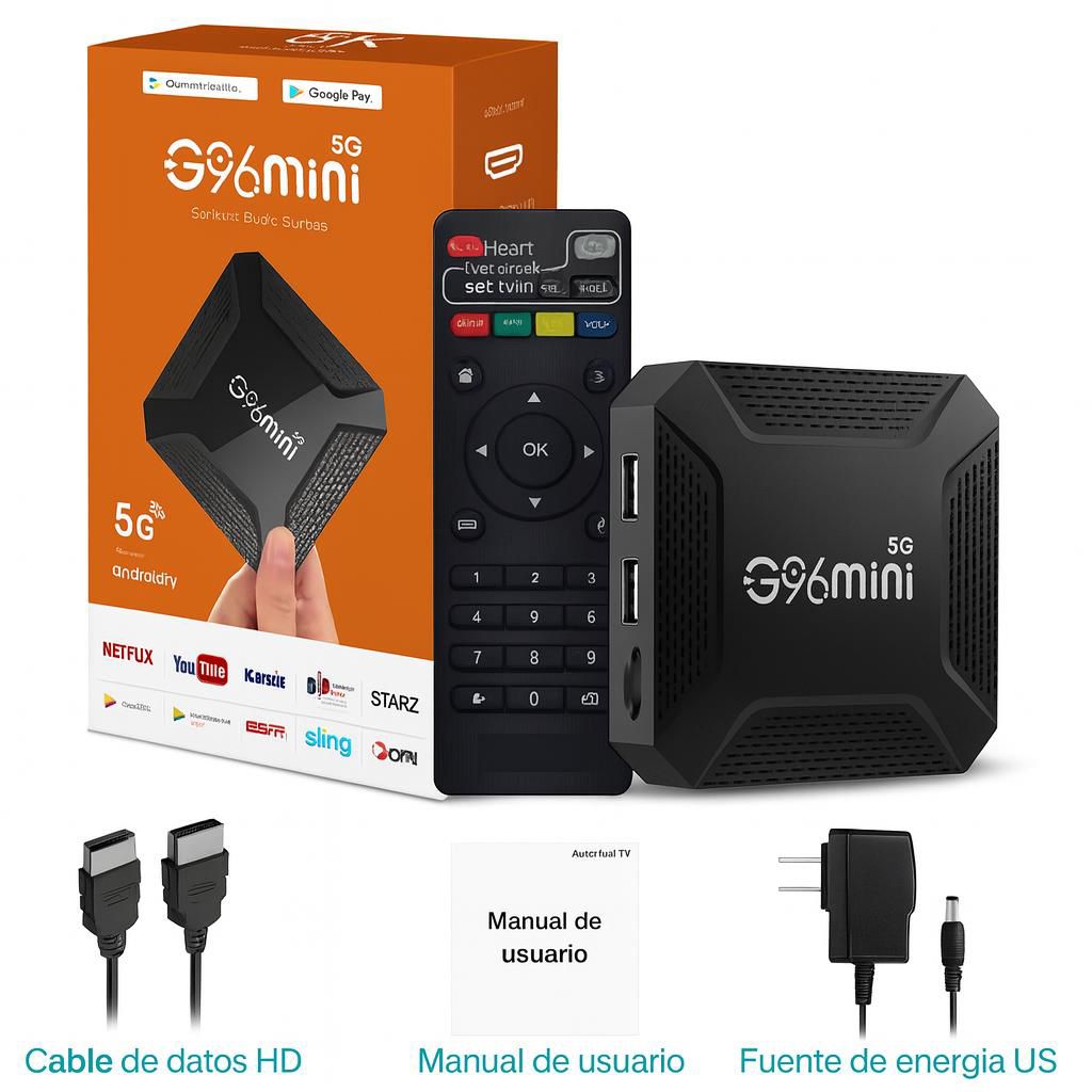 Miniatura 2 de TV BOX G96 MINI 5G